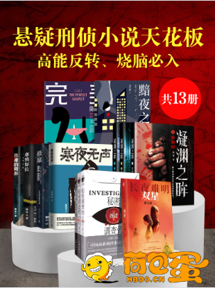 《悬疑刑侦小说天花板：高能反转烧脑必入》共13册[epub]