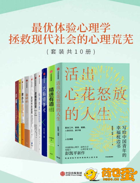 《最优体验心理学：拯救现代社会的心理荒芜》套装共10册[pdf] 风吹哪页读哪页 2024-07 ...